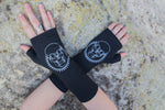 Fingerless Merino Gloves - Long